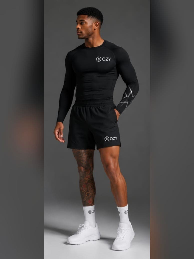Compression manches longues + short
